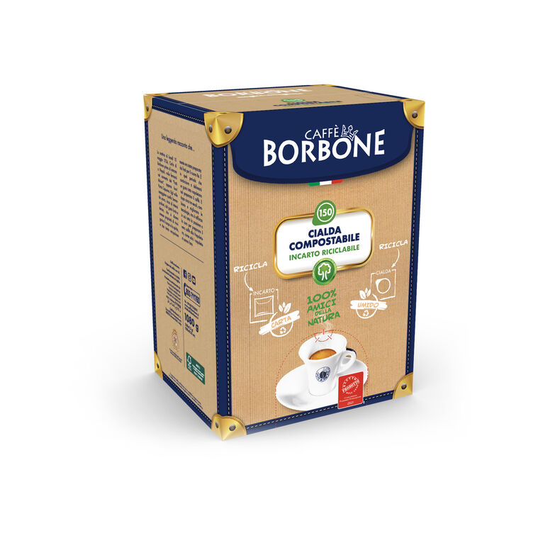 Caffè Borbone Cialde ESE 44, café décaféiné Pack de 100 Cialdes