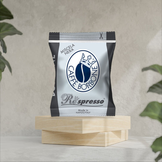 Caffè Borbone Nera compatible Nespresso®, café noir, pack de 100 capsules