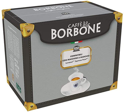 Caffè Borbone compatible Lavazza Espresso Point® Rossa Pack de 100 capsules