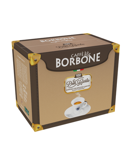 Caffè Borbone compatible Lavazza a Modo Mio®, café bleu, pack de 100 capsules