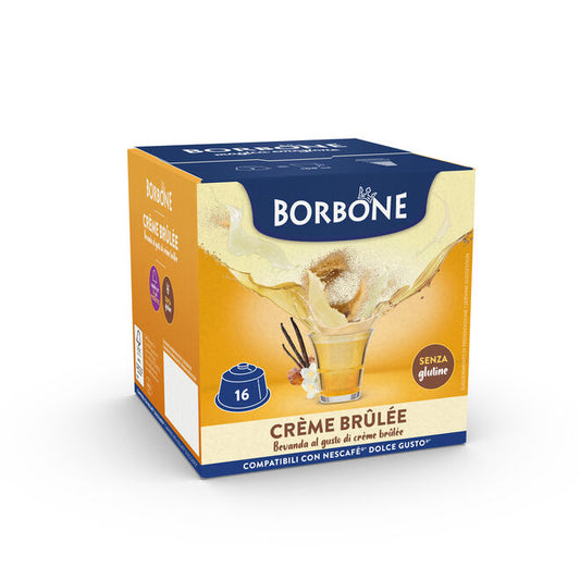 Caffè Borbone CRÈME BRÛLÉE compatible Dolce Gusto® 16 Capsules