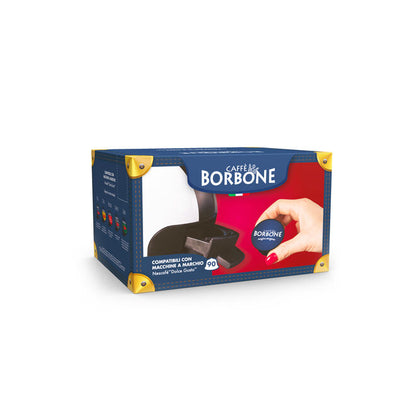 Caffè Borbone compatible Dolce Gusto®, café rouge, pack de 90 Capsules