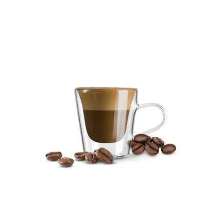 Caffè Borbone Cortado, café compatible Dolce Gusto® 16 Capsules